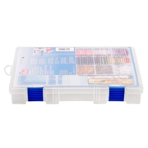 CAJA PRYM ORGANIZ.DOR HILOS TRANSPARENTE 19X28cm - Imagen 2